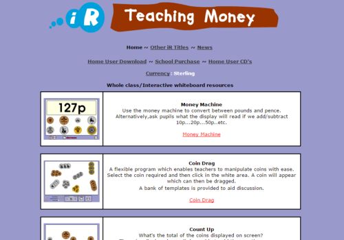 Teaching Money